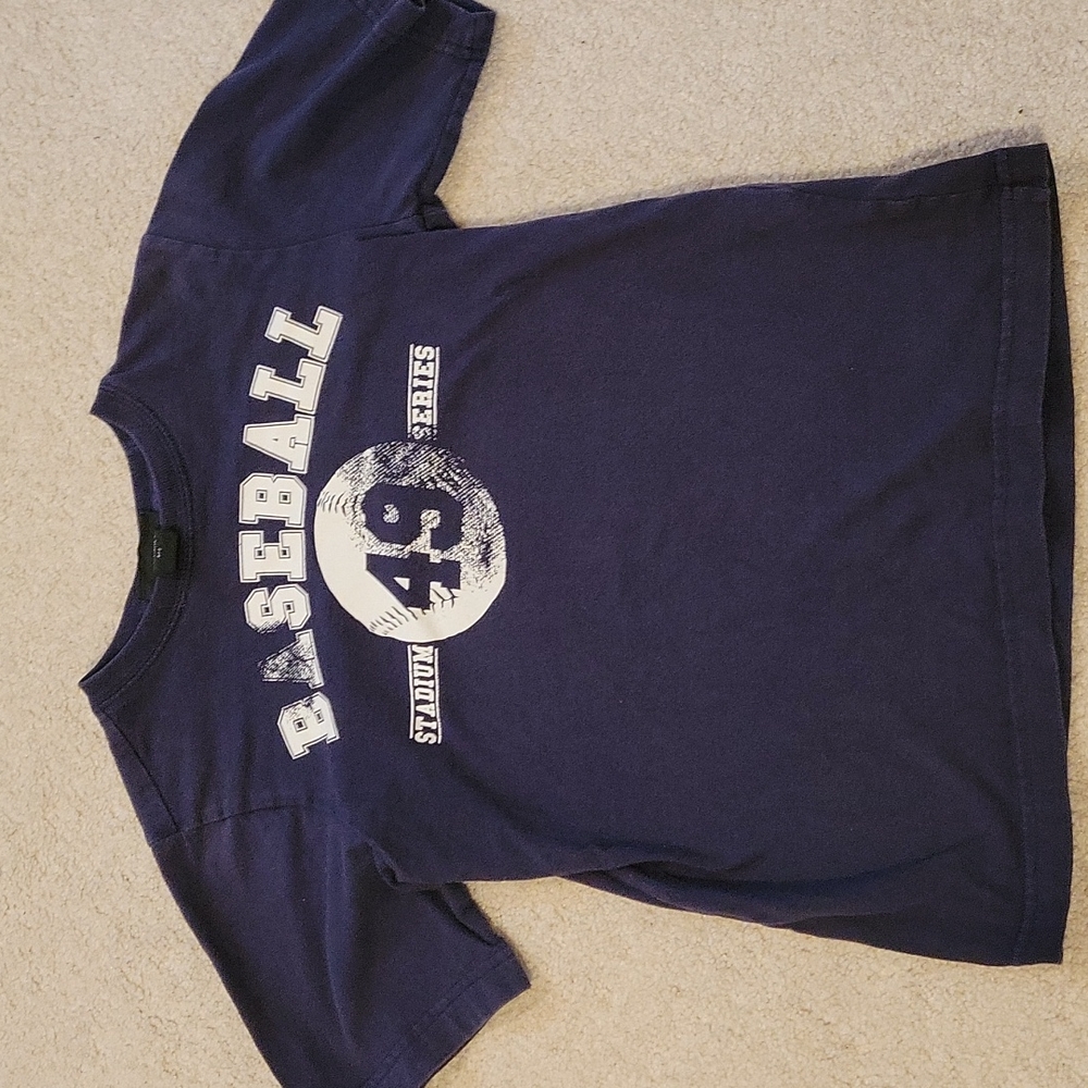 Boys baseball vintage tee Size 6/7